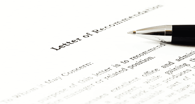 Sample Letter of Recommendation (LOR) for Masters (MS)
