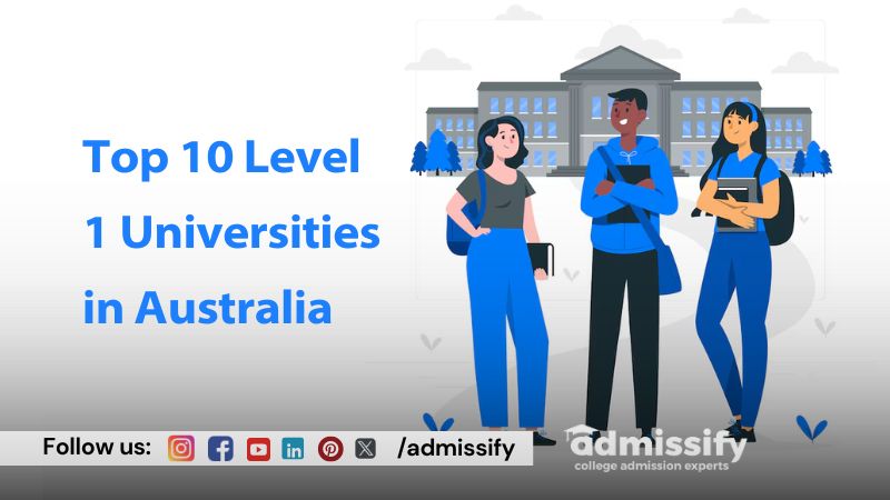  Level 1 Universities in Australia 