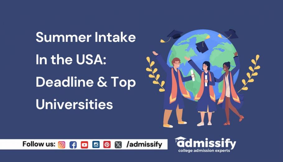 Summer Intake In USA