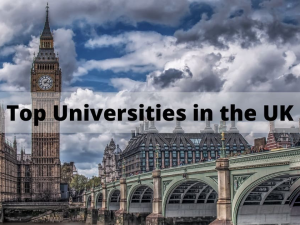 Top Universities in the UK