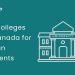 MS Colleges in Canada for Indian Students