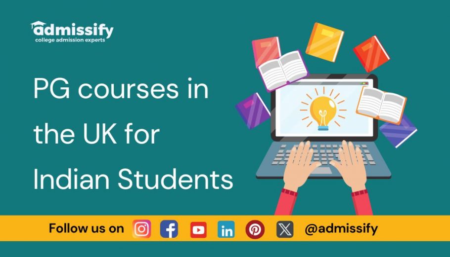 PG courses in UK for Indian Students