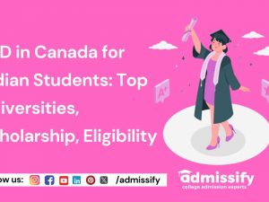 PhD in Canada for Indian Students