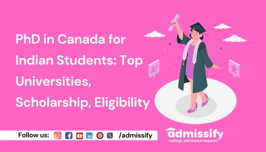 PhD in Canada for Indian Students