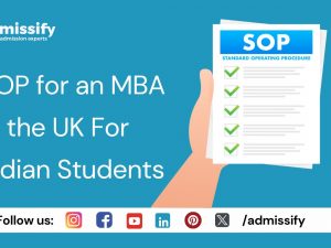 SOP for an MBA in the UK