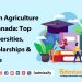 MS in Agriculture in Canada: Top Universities, Scholarships & more