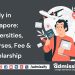 Study in Singapore: Universities, Courses, Fee & Scholarship