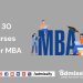 Courses after MBA