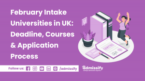 February Intake Universities in UK